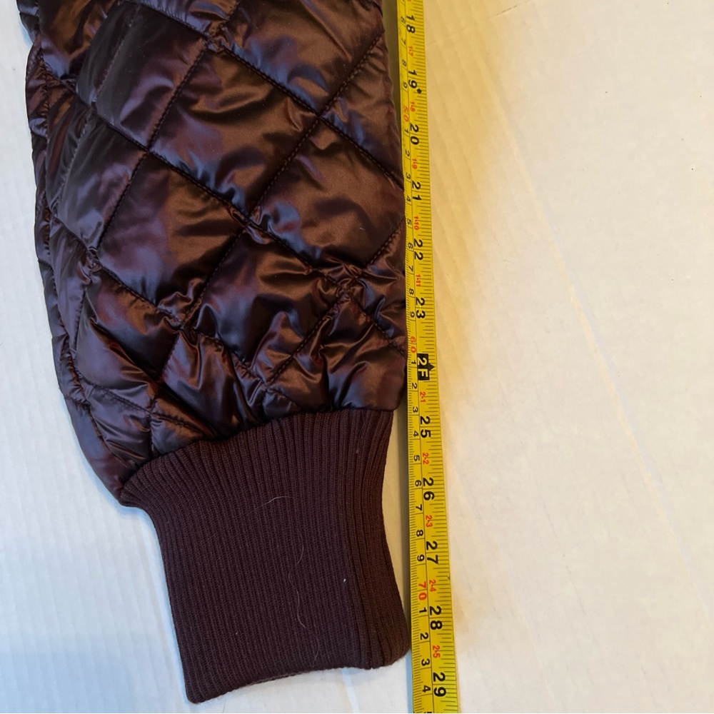 LUXTON Sz L Woman’s Snow Ski The Original Jumpsuit Brown Red No.1.2 NWOT - Picture 8 of 16